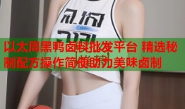 以太周黑鸭卤料批发平台 精选秘制配方操作简便助力美味卤制