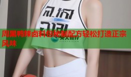 周黑鸭辣卤料包秘制配方轻松打造正宗风味