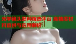 光学镜头黑料精选平台 高精度材料直供与应用解析