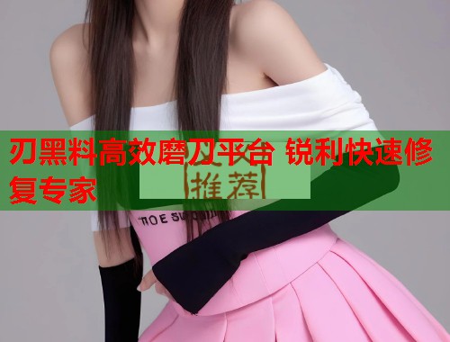 刃黑料高效磨刀平台 锐利快速修复专家